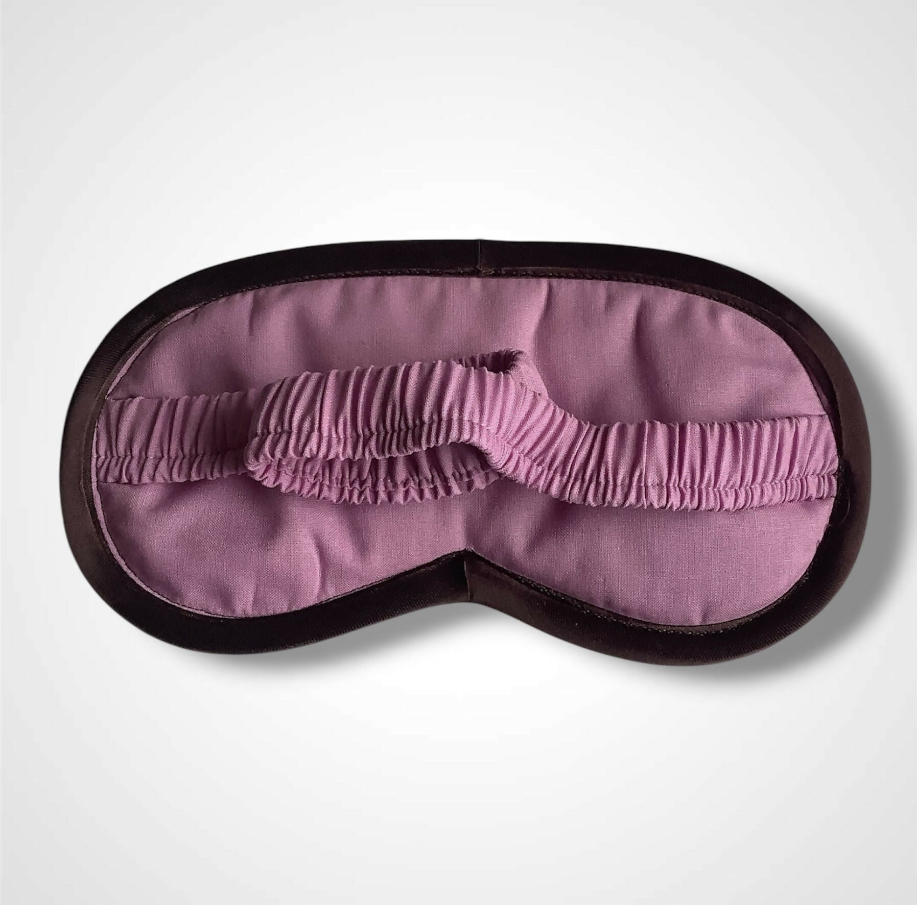 Purple Lotus Flowers Linen Lavender Infused Eye Mask