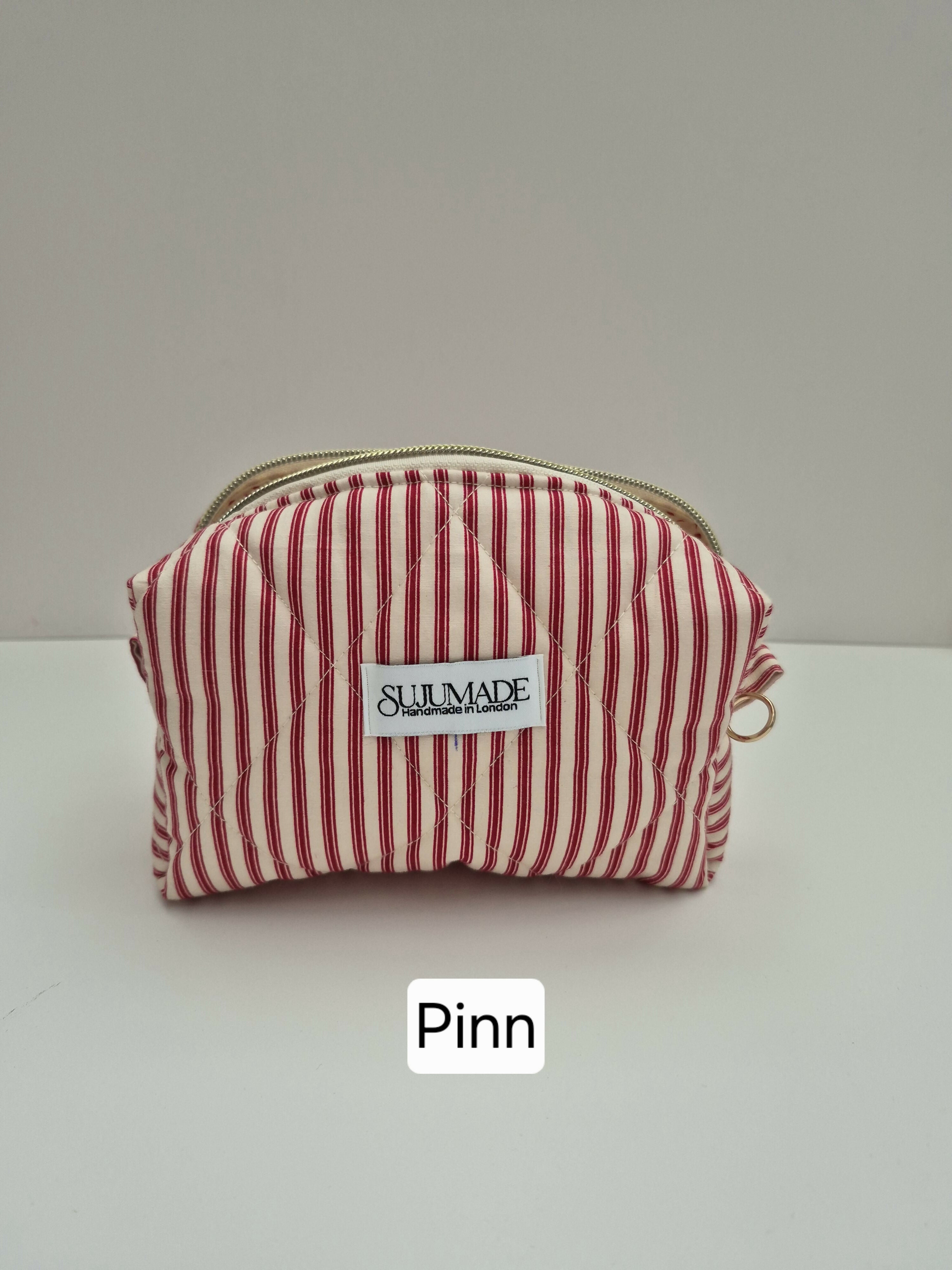 Quilted Makeup Pouches