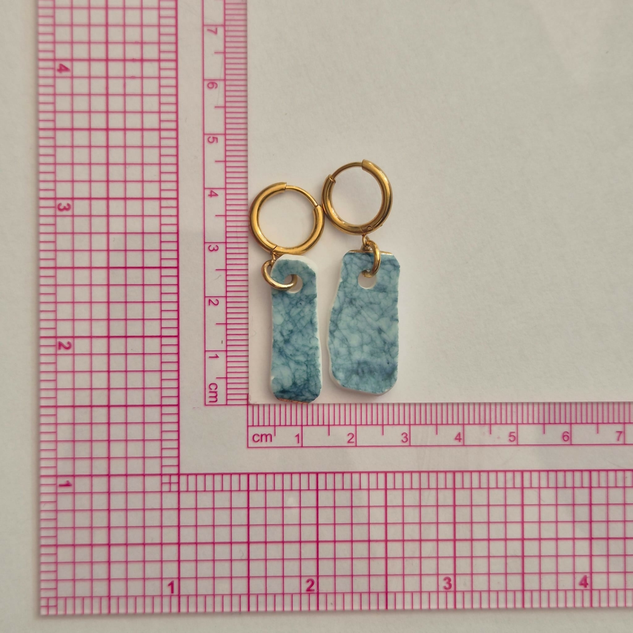 Recycled Ceramic Earring