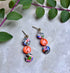 Funky Pattern Collection - Triple Dangle Polymer Clay Earrings