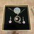 18K Gold Plated Flower Jewellery Set