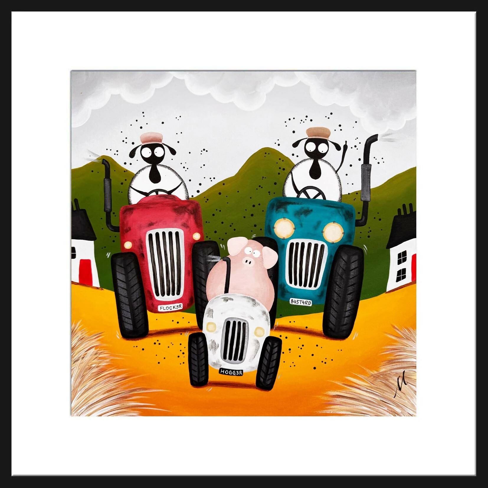 Lane Hogger | Whimsical Wall Art | Art & Soul