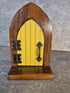 Handcrafted Opening Wooden Arch Fairy Door