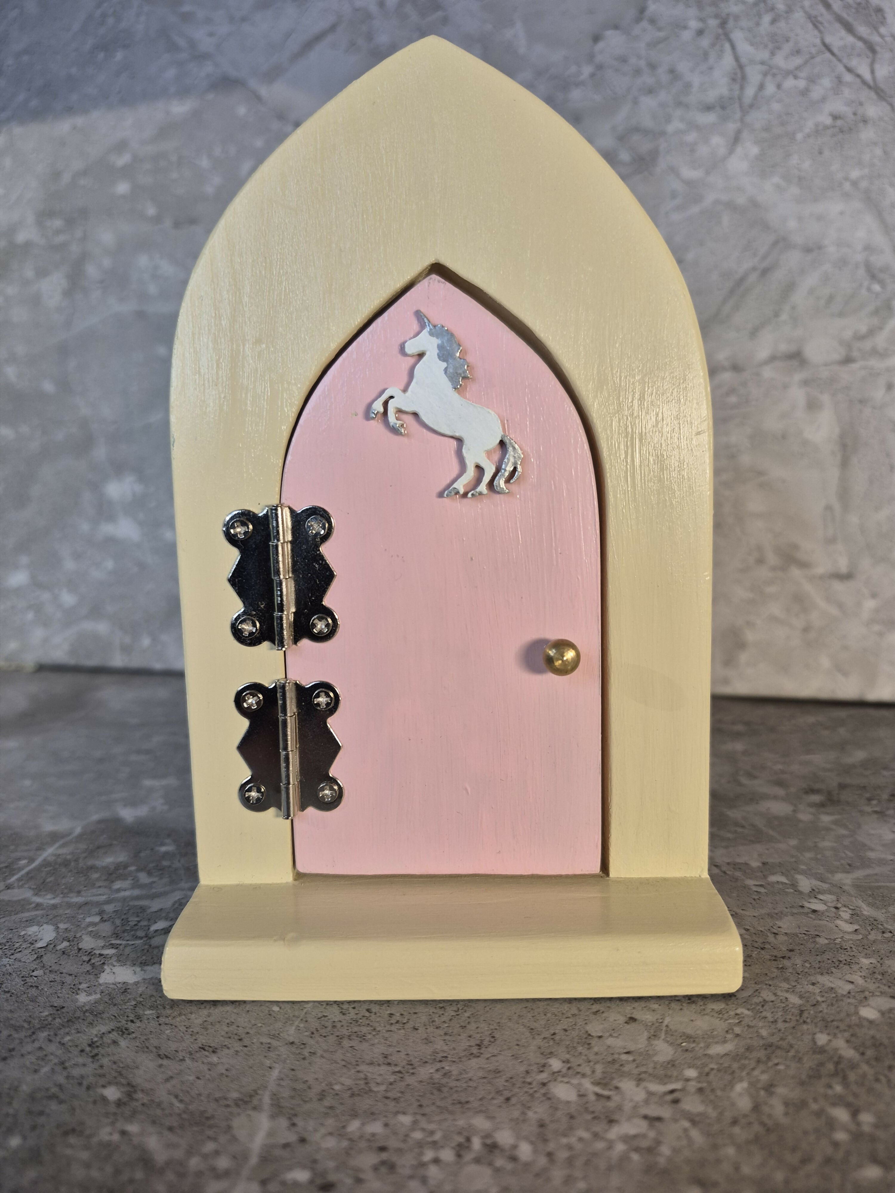 Handcrafted Internal Opening Wooden Fairy Door