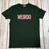 Weirdo Forest Green Organic Cotton Unisex T-Shirt