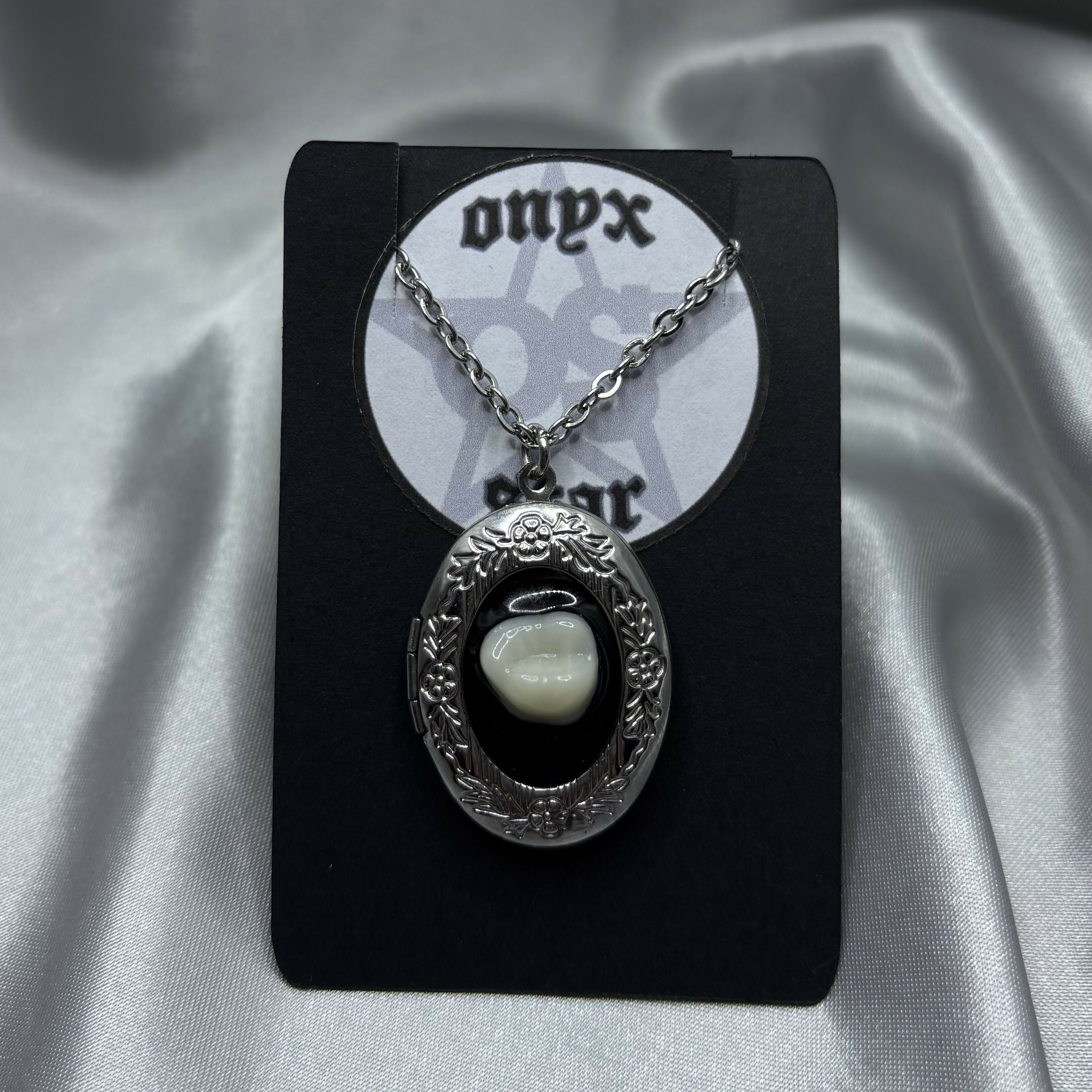 Tooth Locket Necklace