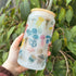 Jellyfish - 16oz Glass Tumbler with Bamboo Lid and Glass Straw