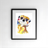 FINE ART PRINT OF MARILYN THE MEERKAT