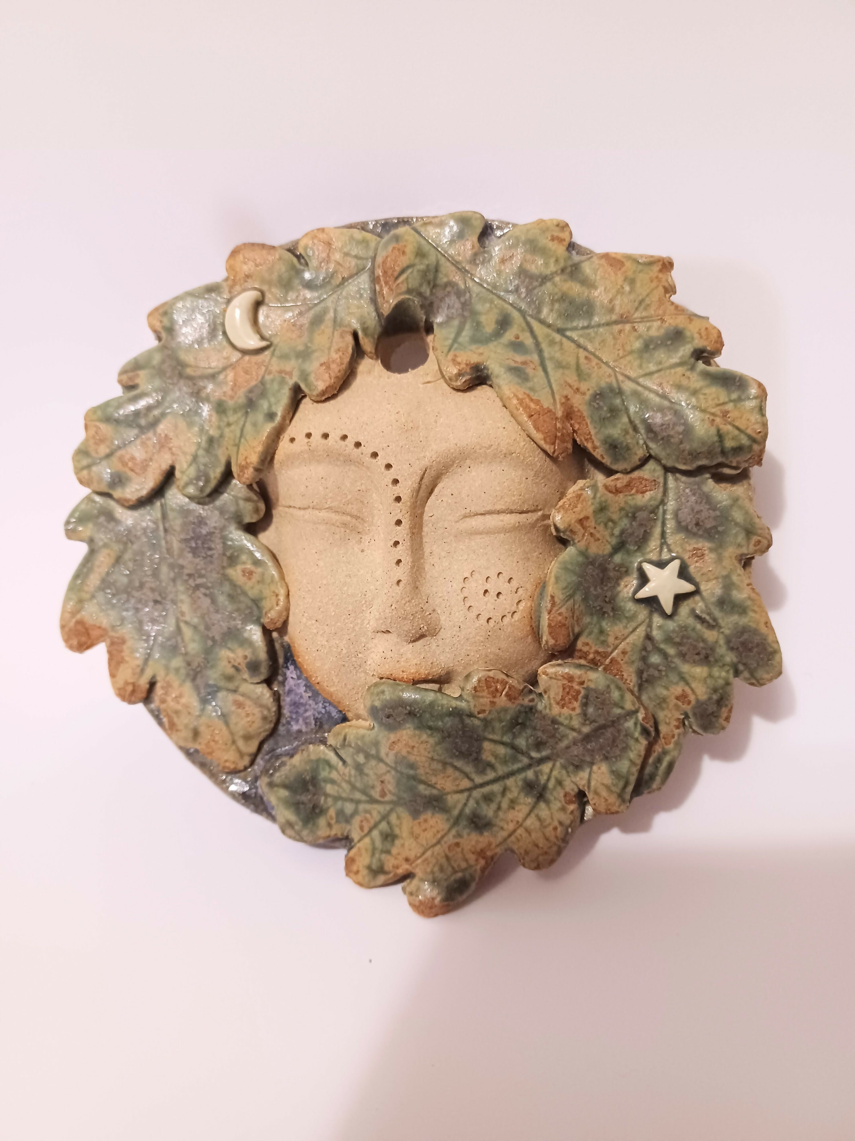 Small Greenman or Woman Plaque