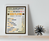 Hull City Art Print CINEMA LISTING Design