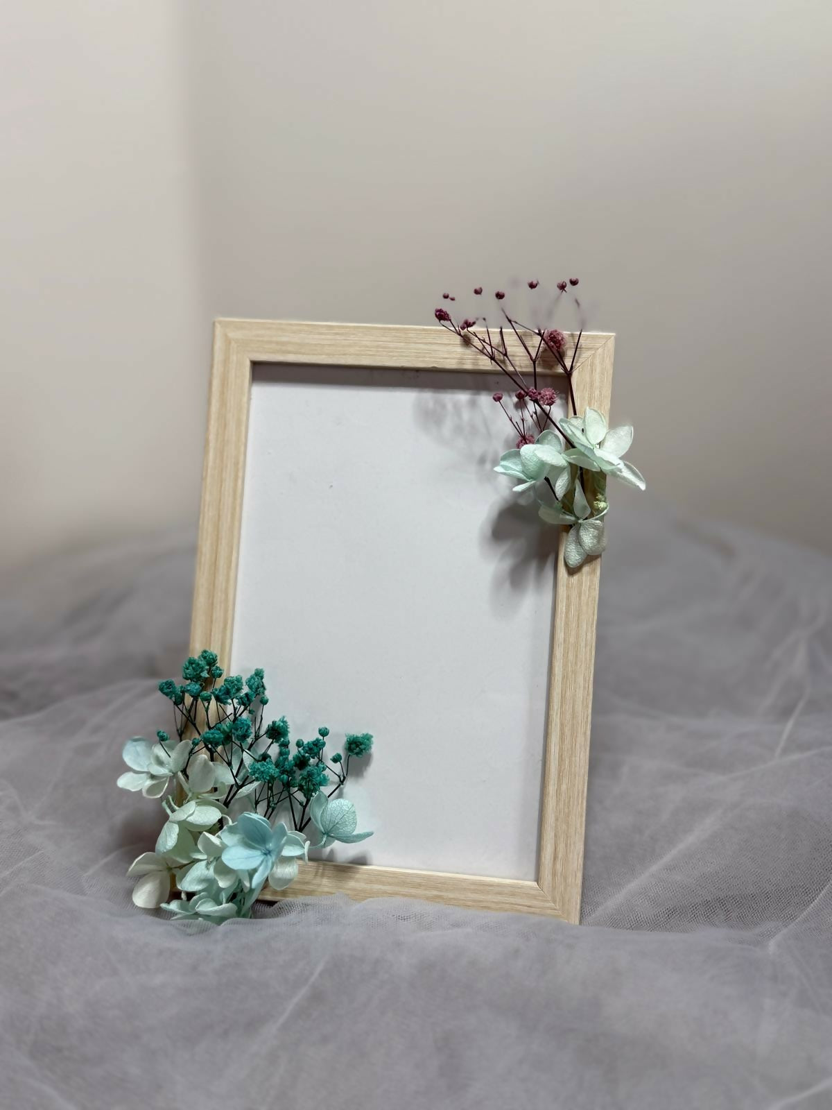Preserved Flower Photo Frame