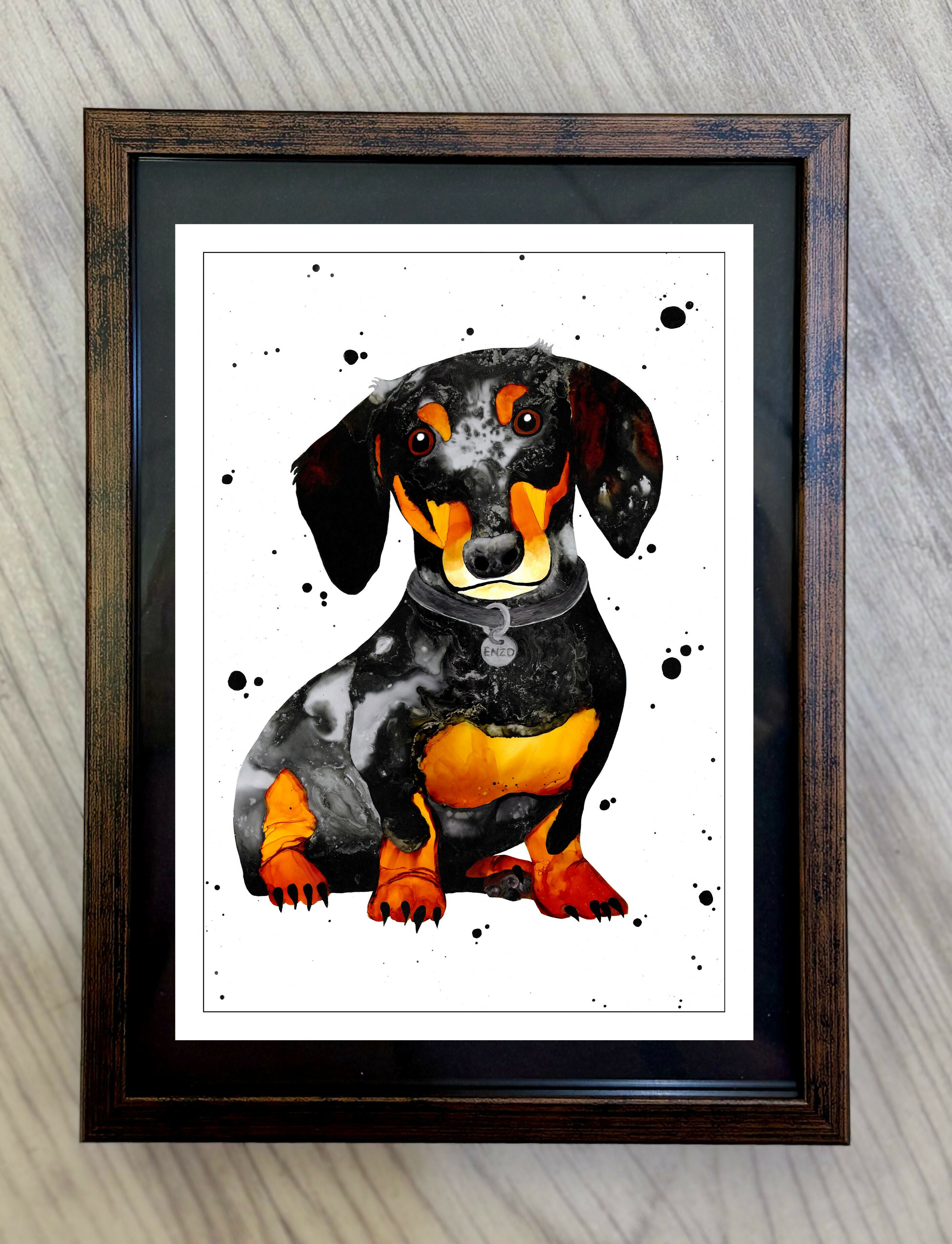Framed A6 Animals