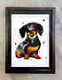 Framed A6 Animals
