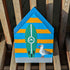 Painted Wooden House - Beach Hut