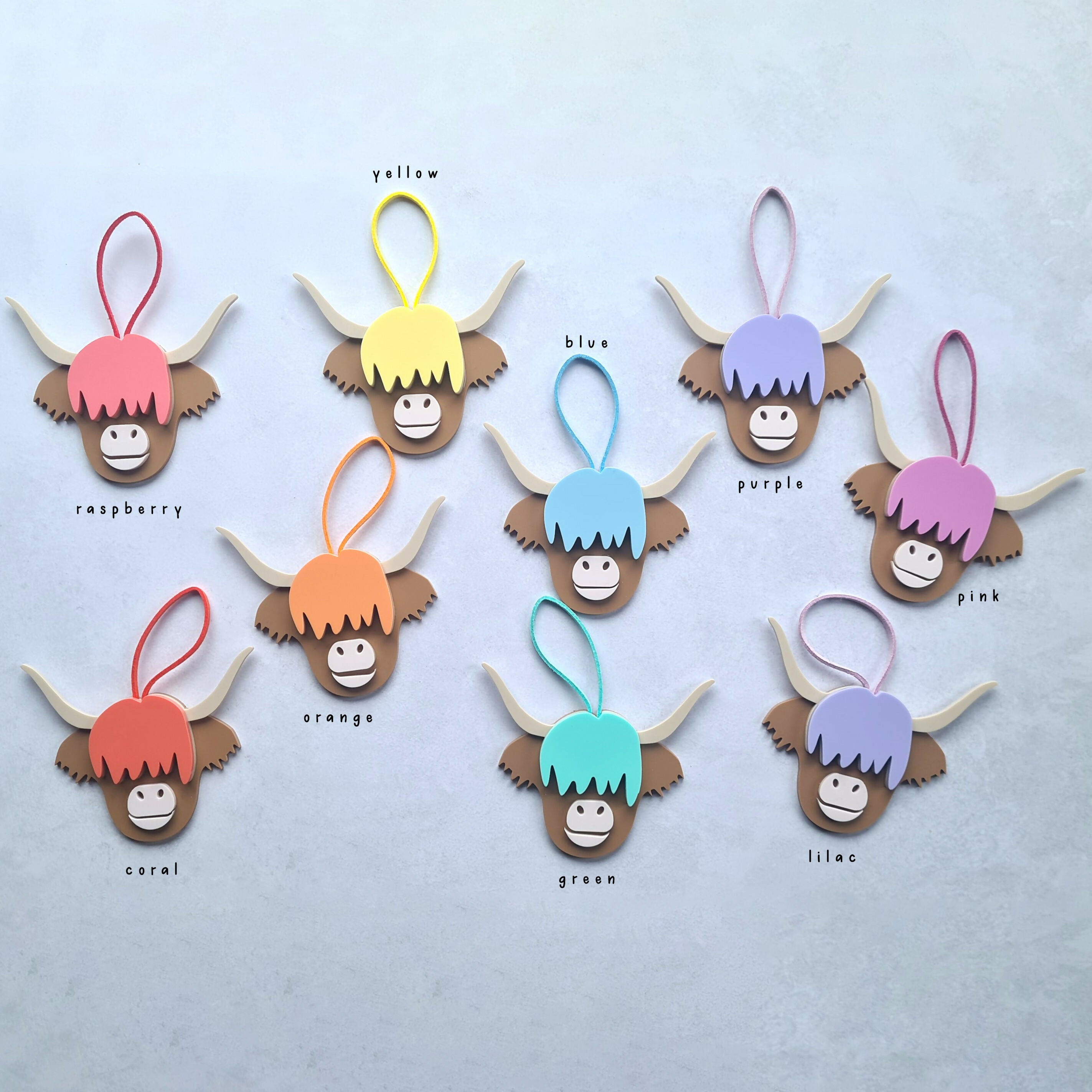 Highland Cow - Hanging Decoration