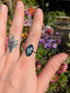 QUEEN'S LACE MARQUISE STAINLESS STEEL RINGS