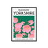 Blooming Yorkshire, The Specialist Gardens Peonies - A3 Framed Print
