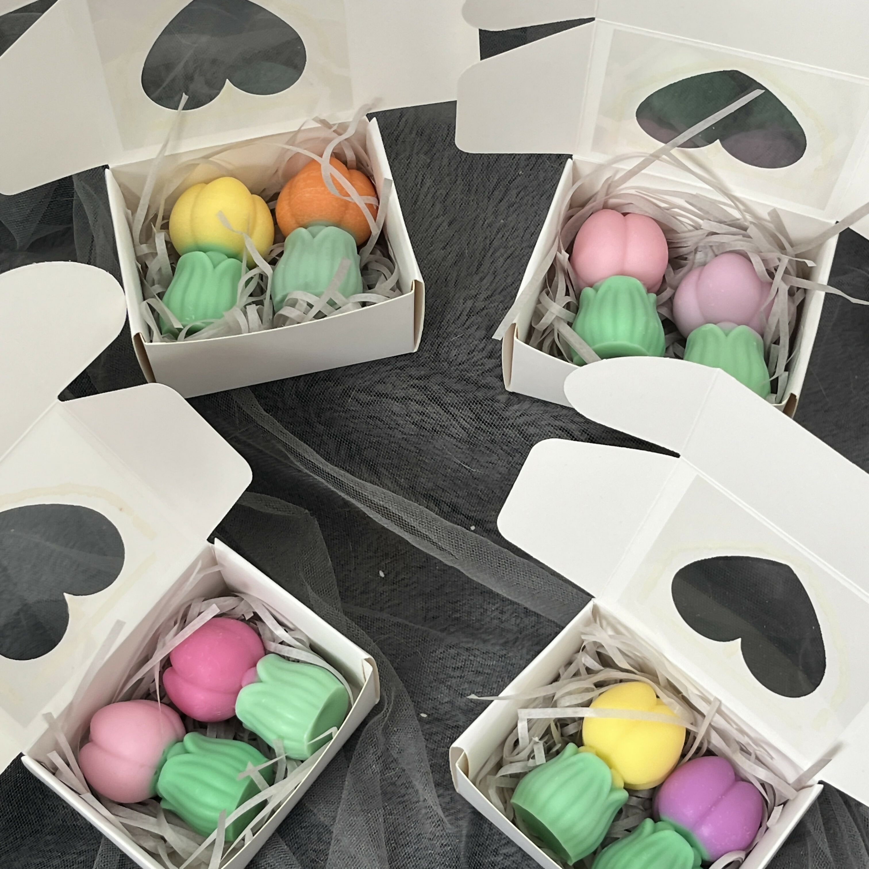 Tulip Wax Melt Gift Box- Pink Jasmine and Orchid