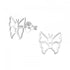 Butterfly Stud