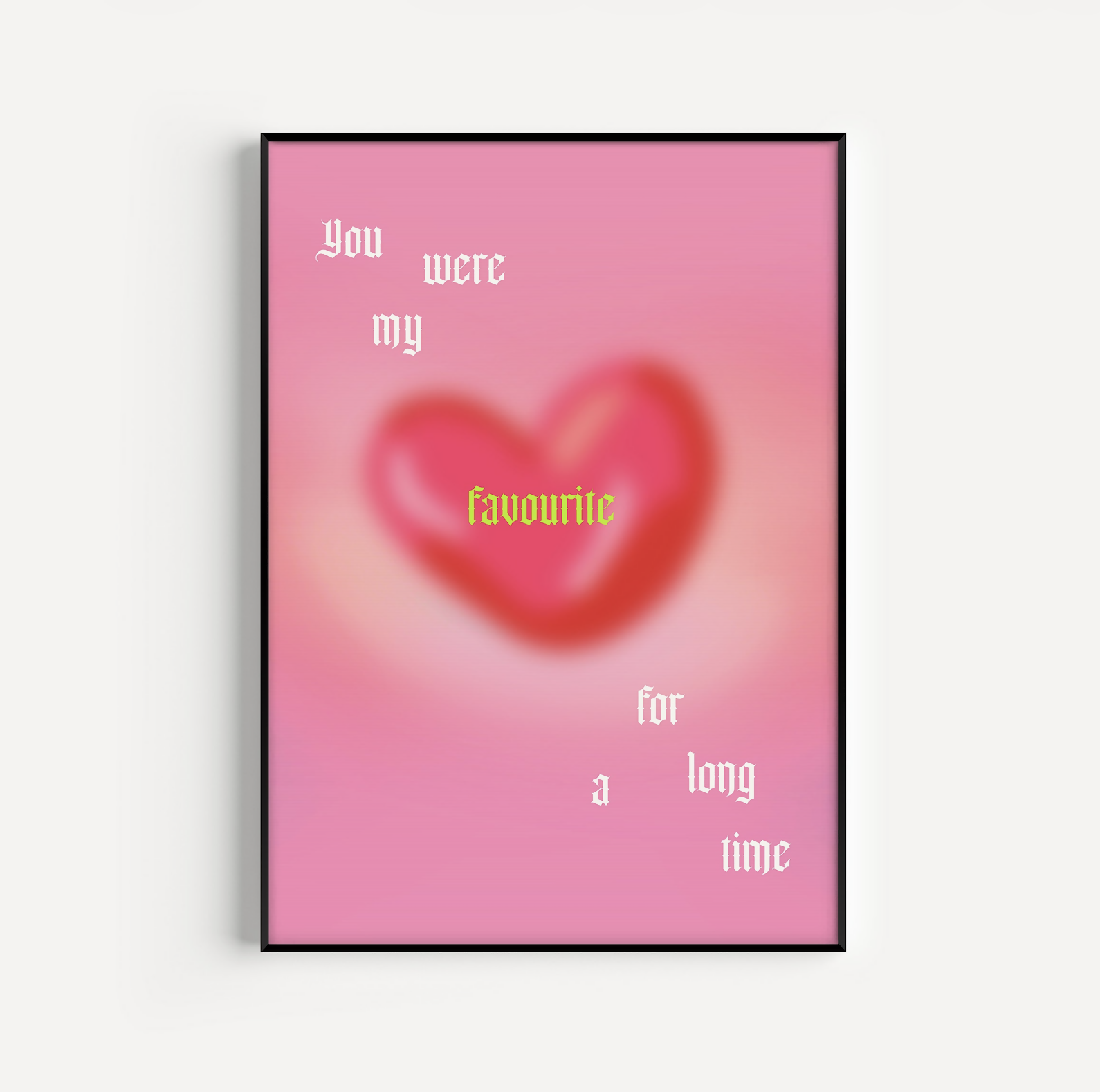 Favourite Art Print
