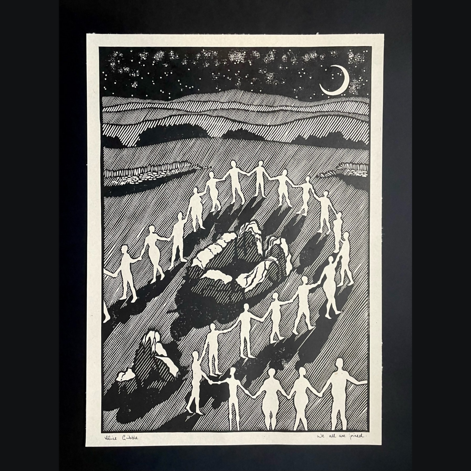 We All Are Joined Print