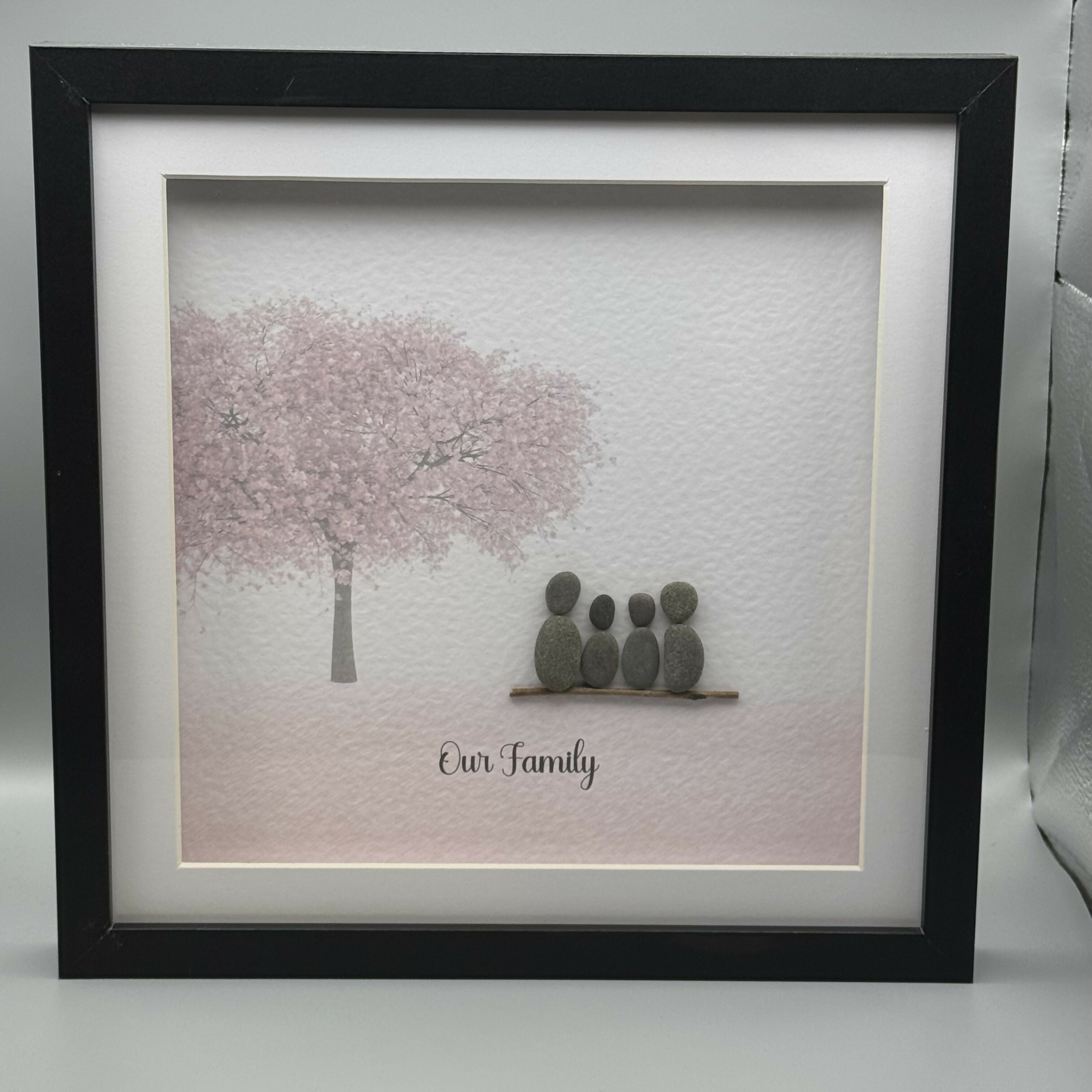 Family Tree Blossom Scene - Square Medium