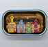 Colourful Dutch House Row Metal Tin