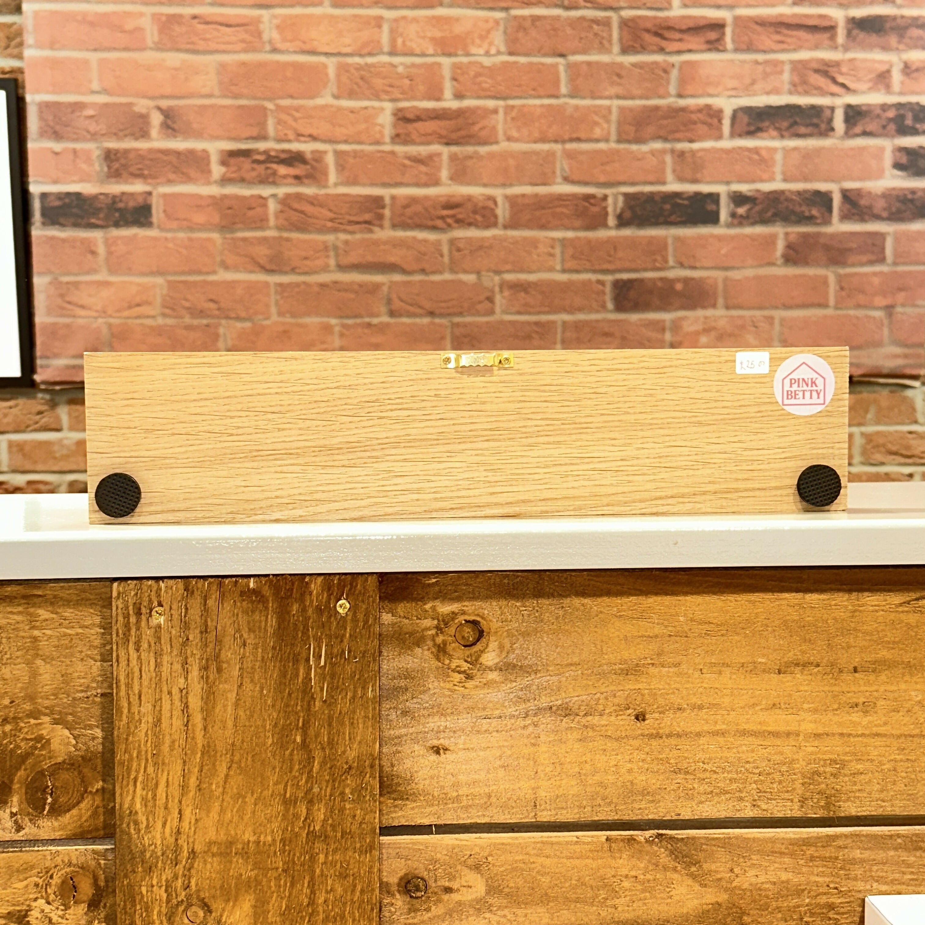 Happy Hour Solid Oak Wall Sign