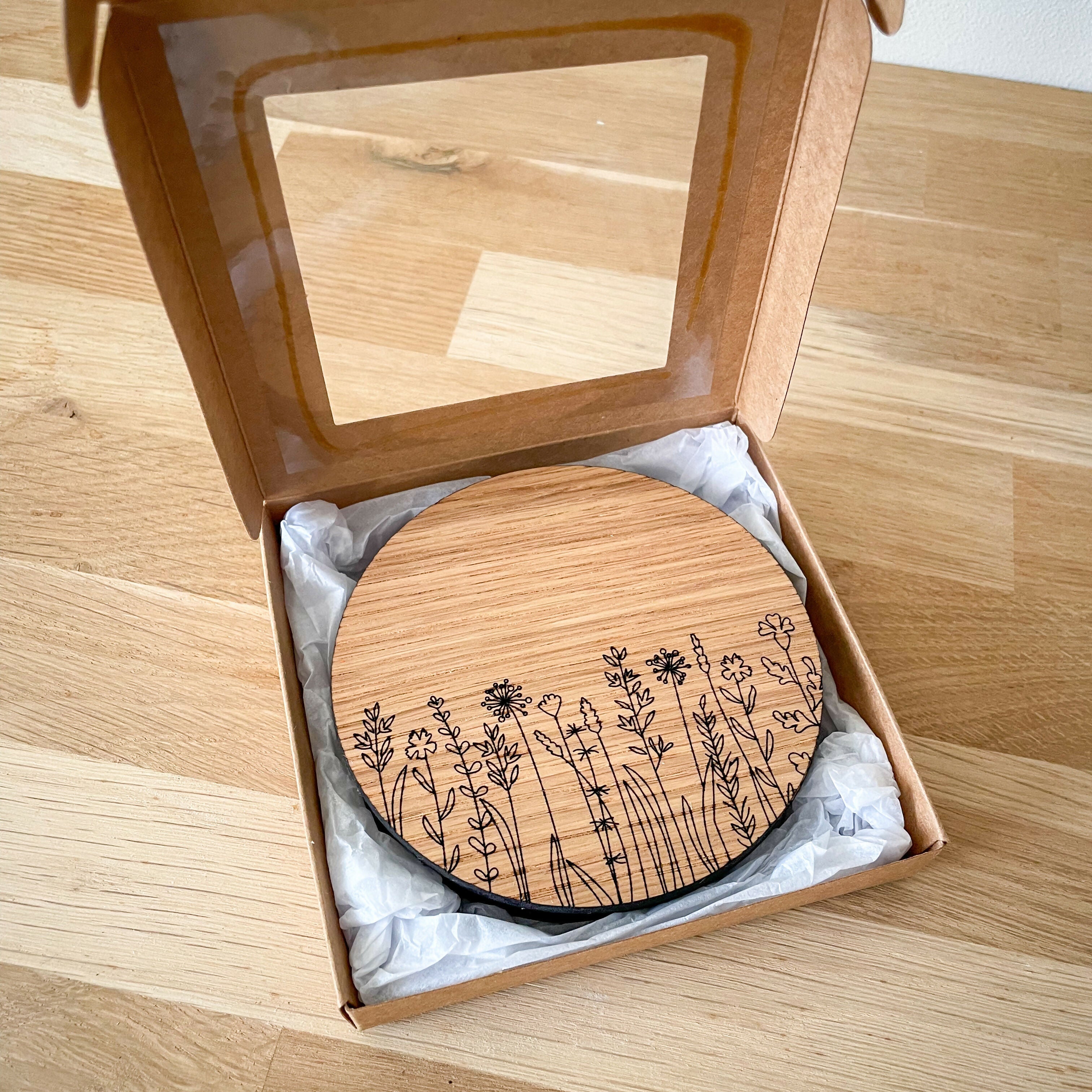 Wildflower Coasters (Set of 4)