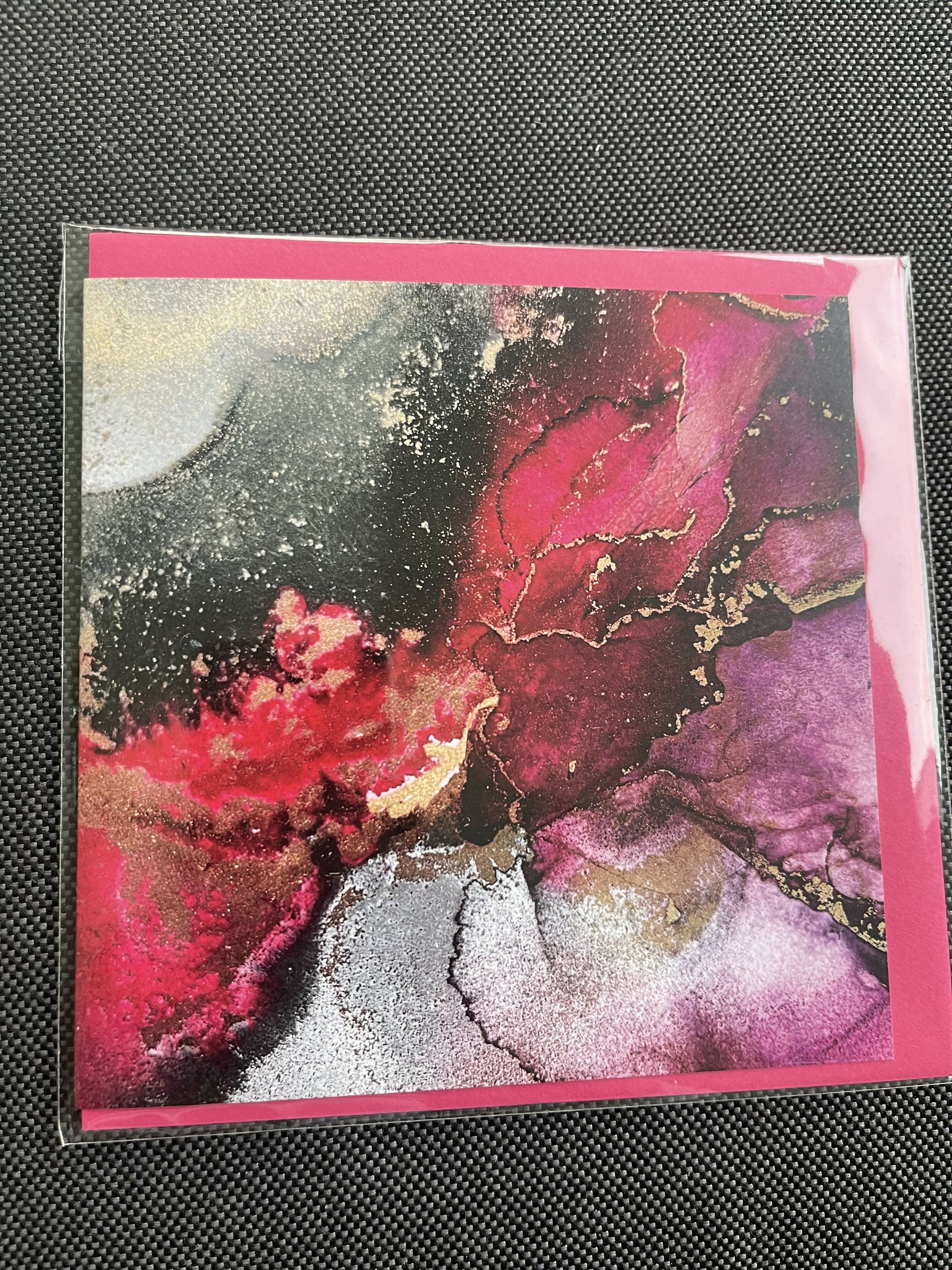 Abstract Art - Aquare Greeting Cards