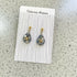 Pendant Crystal Embroidery Earrings (Waterdrop)