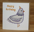 Happy Birthday Pigeon Greeting card