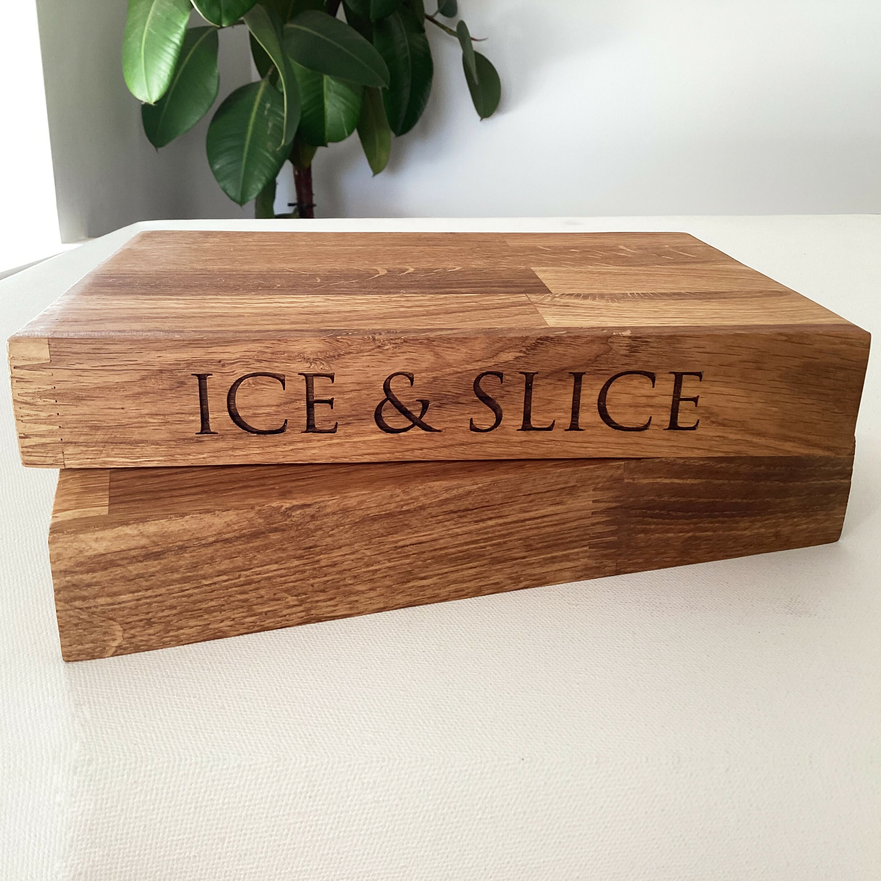 Engraved Oak Chopping Block