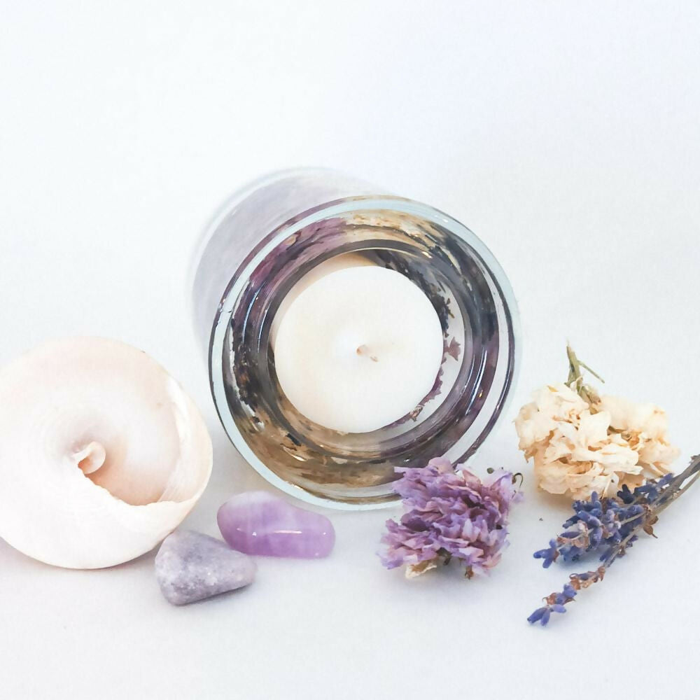 Lavender Botanical Candle