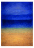 The Beach at Night A4 Print