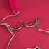 Lady Goddess Christmas Tree Hanging; Wire Art Handmade Crystal Woman Art