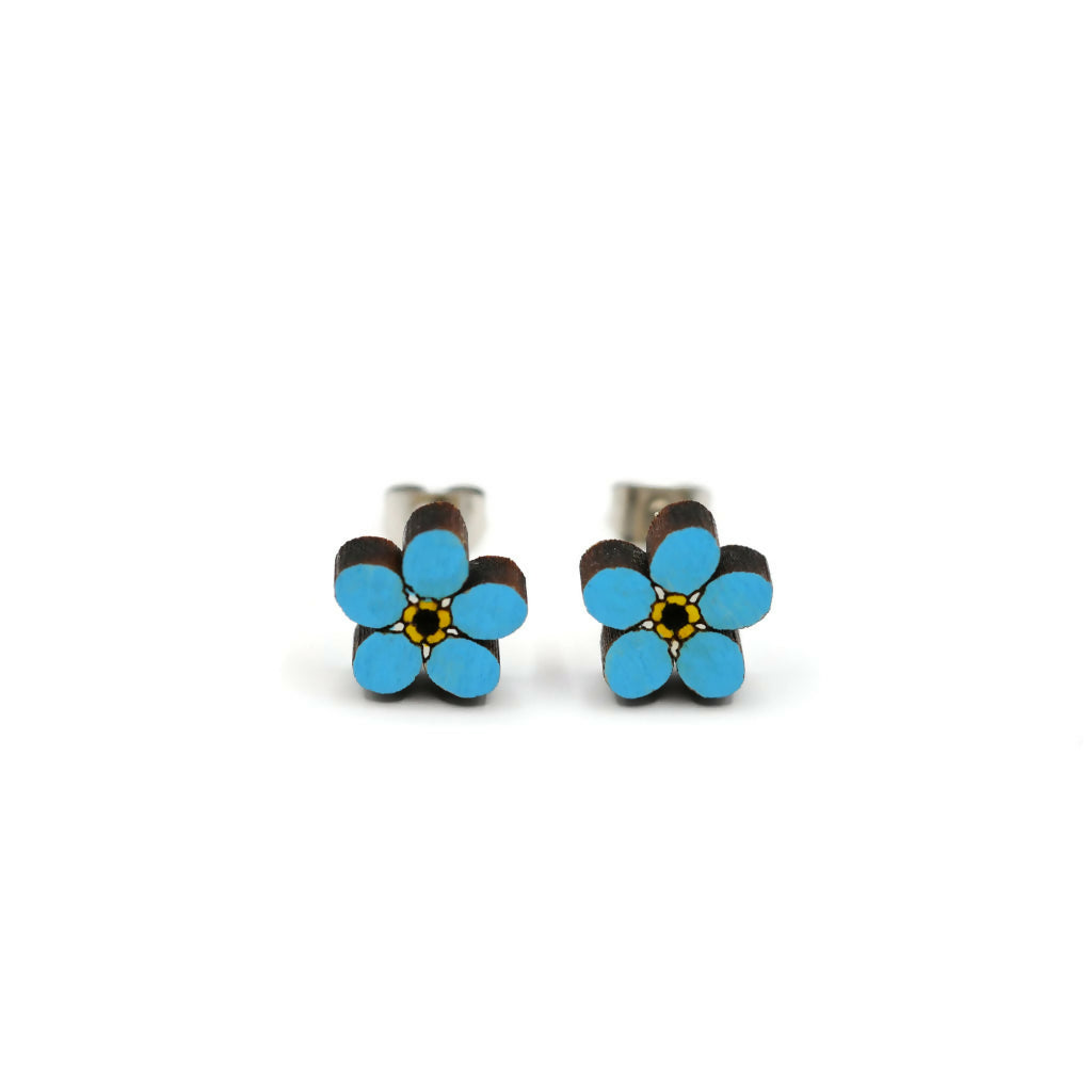 Forget-me-not Stud Earrings