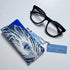 Slip In Glasses Case - Peacock Feather