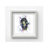 FINE ART PRINT OF MINIATURE DACHSHUND, PART OF THE 'LITTLE MINI TREASURE' ART COLLECTION