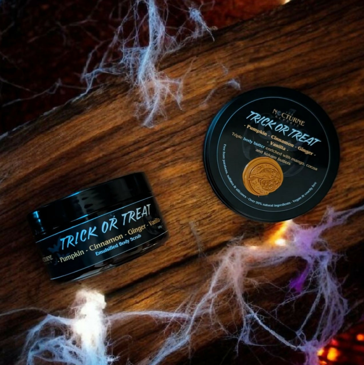 Pumpkin, Cinnamon, Ginger & Vanilla Gift Set - Body Scrub and Body Butter