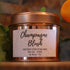 Hand Poured Soy Wax Candle - Champagne Blush