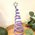 Wooly wire spiral Christmas tree