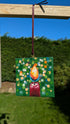 Mini Canvas Candle Christmas Decoration