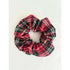 Red Tartan Hair Scrunchie