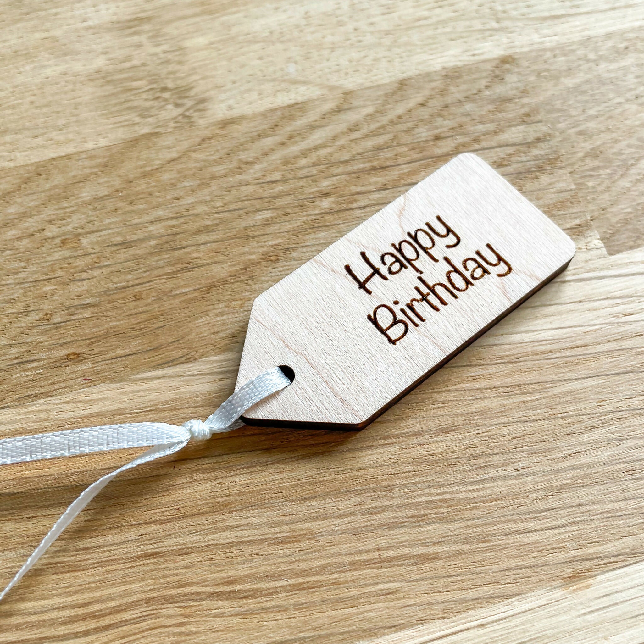 Wooden Gift Tag