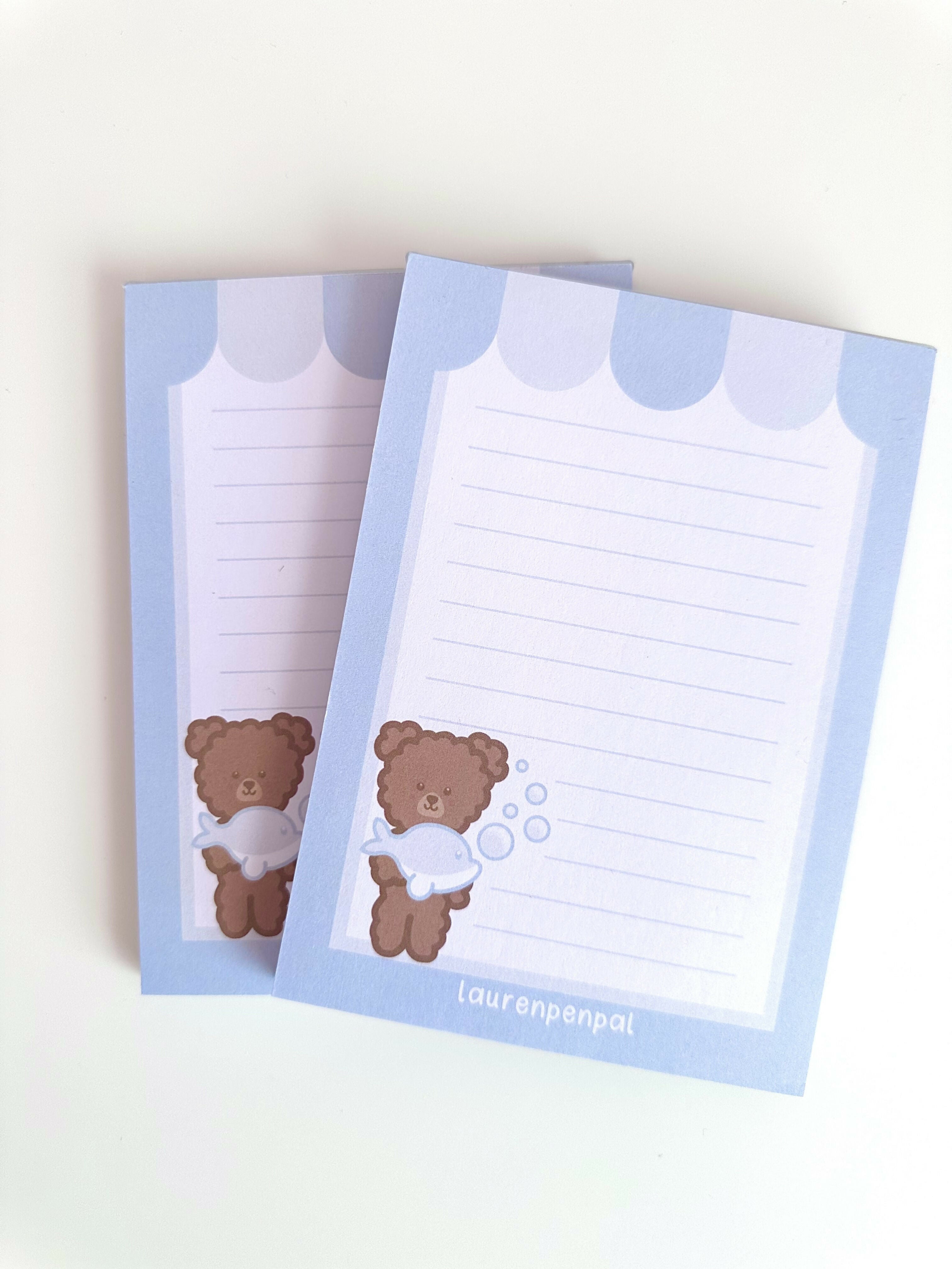 Bear's Ocean Notepad