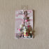 Fruity Baby Husky Pink Toy Figure Beaded Trinket Keychain