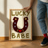 Lucky Babe Nursery Kids Print