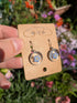 FORGET ME NOT STAINLESS STEEL EARRINGS
