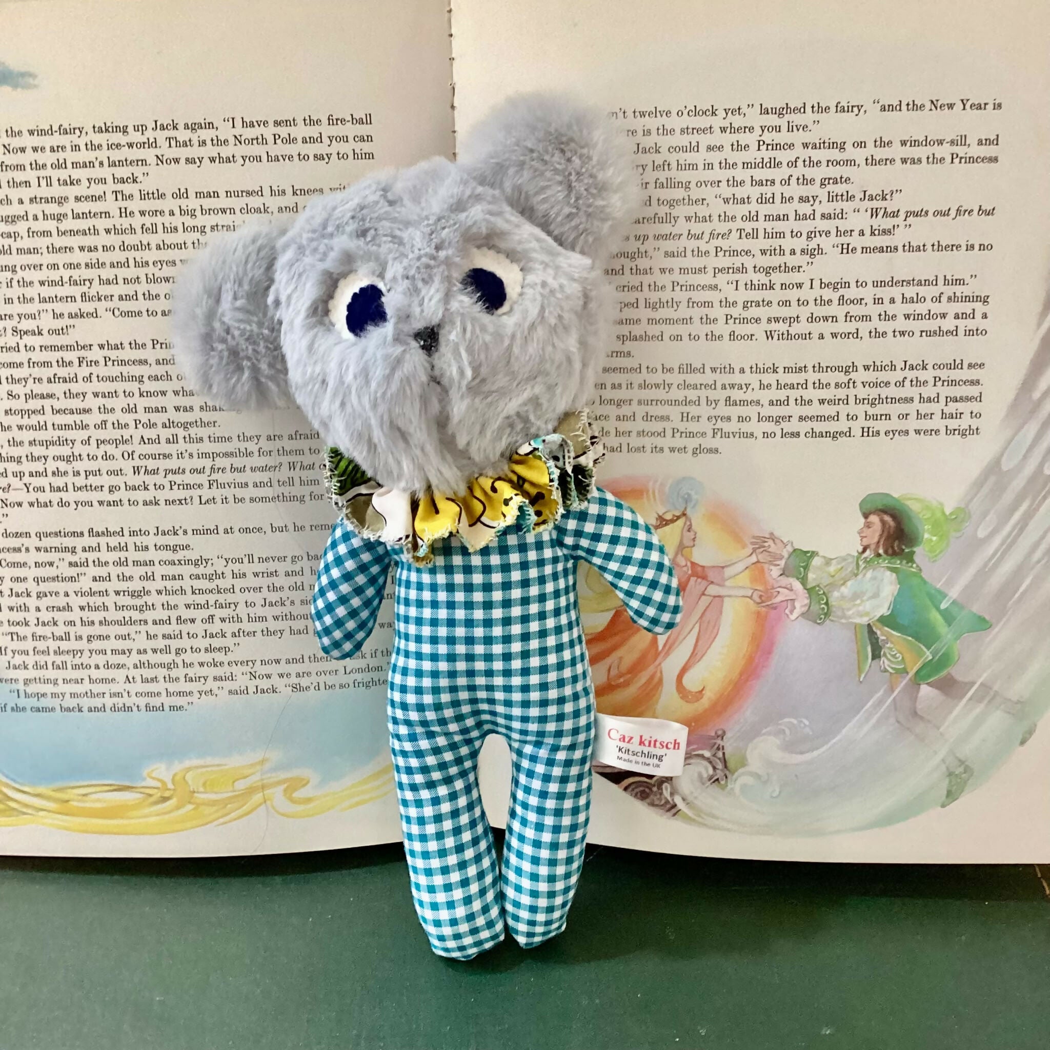 Grey Fur Teddy Toy